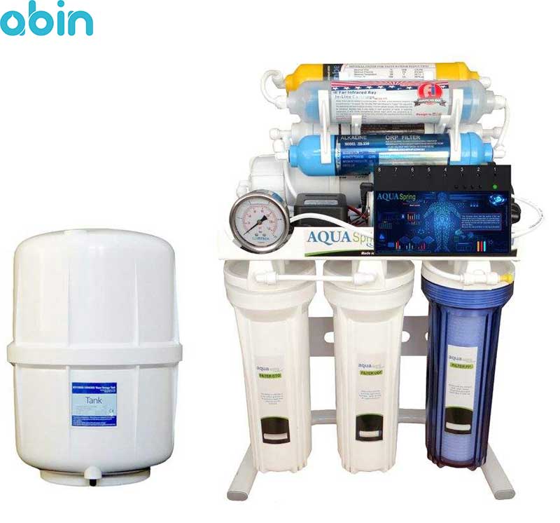 دستگاه تصفیه آب خانگی آکوآ اسپرینگ مدل RO-ARTIFICAL-INTIFICIAL- S157