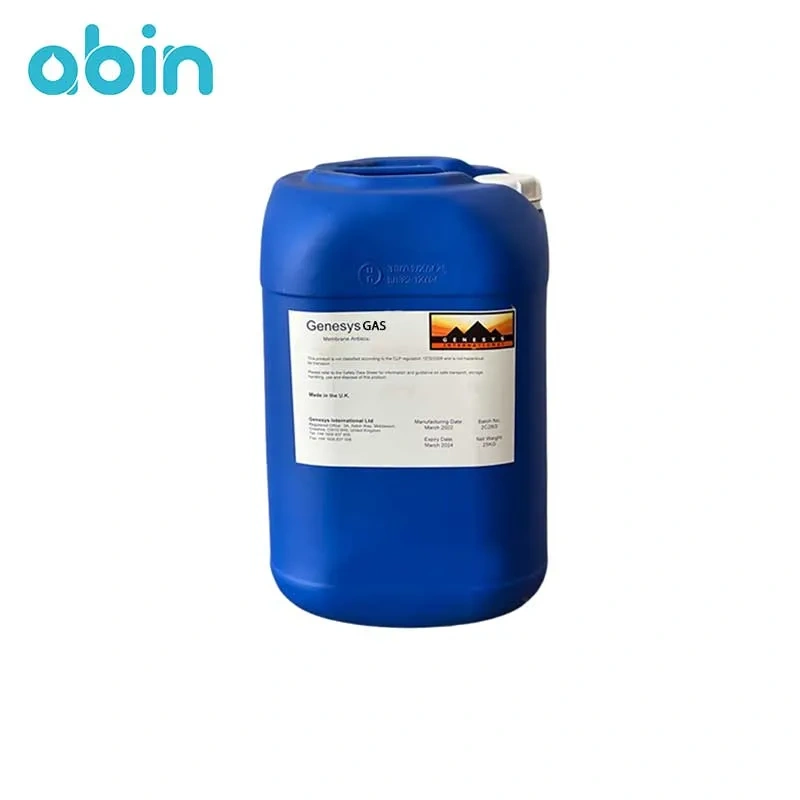 نمای بسته بندی آنتی اسکالانت جنسیس مدل CAS گالن 25 کیلوگرمی