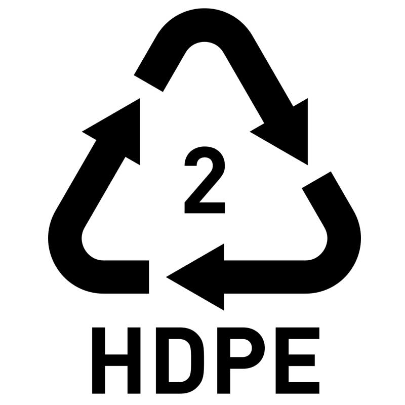 مواد بی خطر (HDPE)