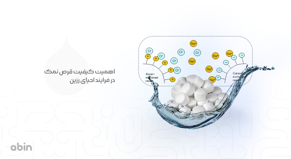 اهمیت کیفیت قرص نمک در فرایند احیای رزین