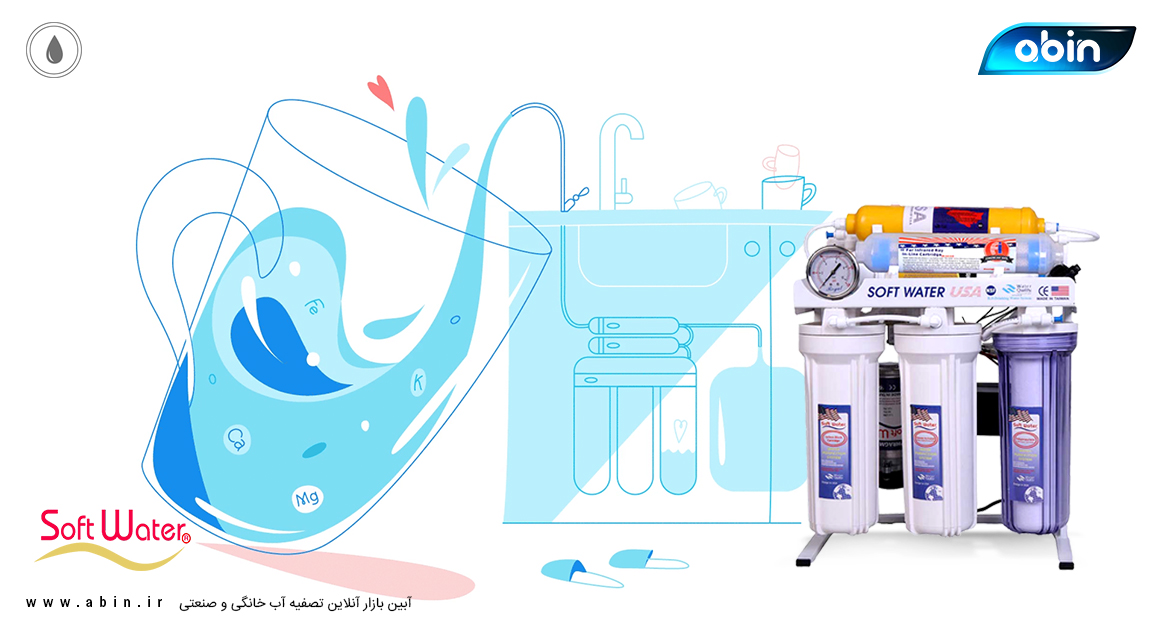 بررسی بهترین دستگاه های تصفیه آب برند سافت واتر