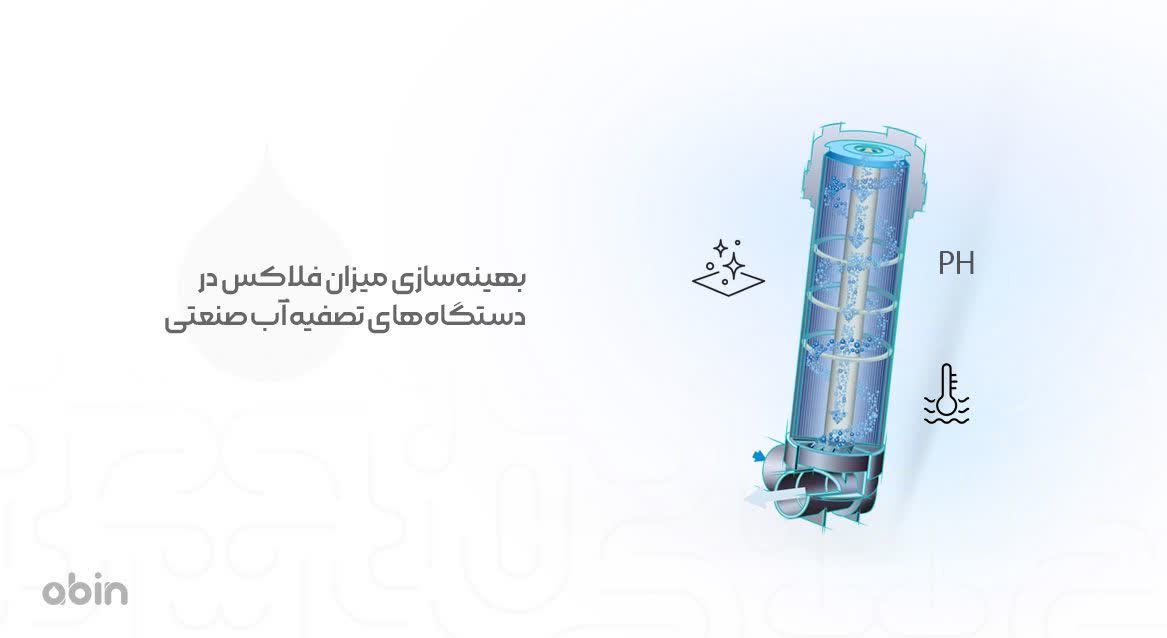 بهینه‌سازی میزان فلاکس در دستگاه‌های تصفیه آب صنعتی