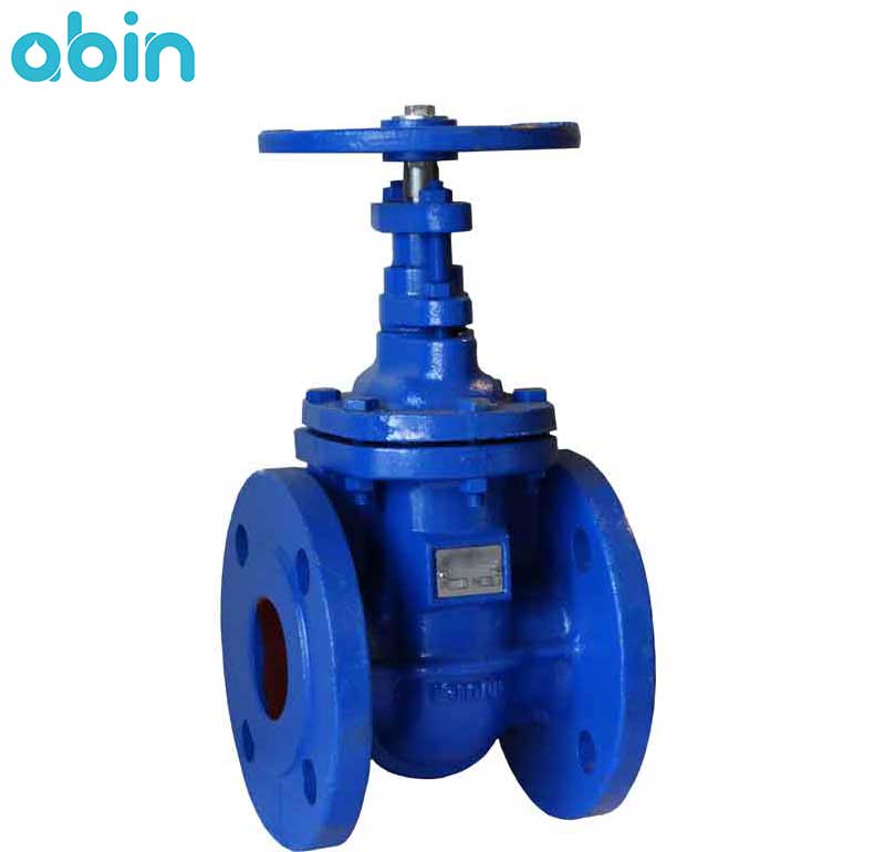 شیر فلکه کشویی زبانه لاستیکی PN16 وگ امید گلستان سایز 8 اینچ