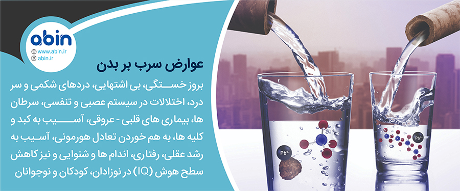 عوراض سرب بر بدن