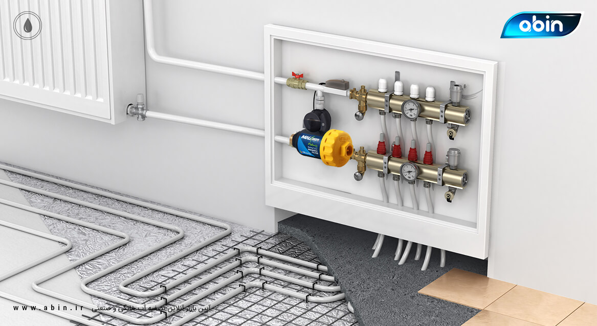 فیلتر رسوب گیر مغناطیسی مدل Mag sion