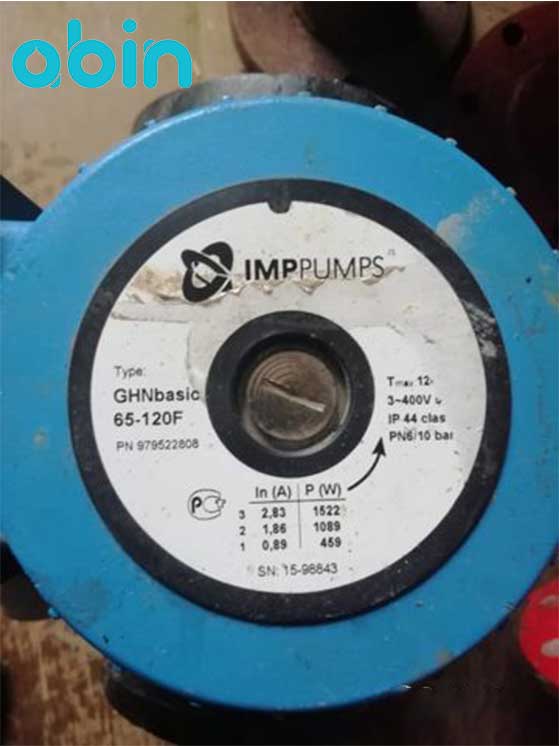 پمپ سیرکولاتور خطی IMP مدل GHNbasic ii 65-120F