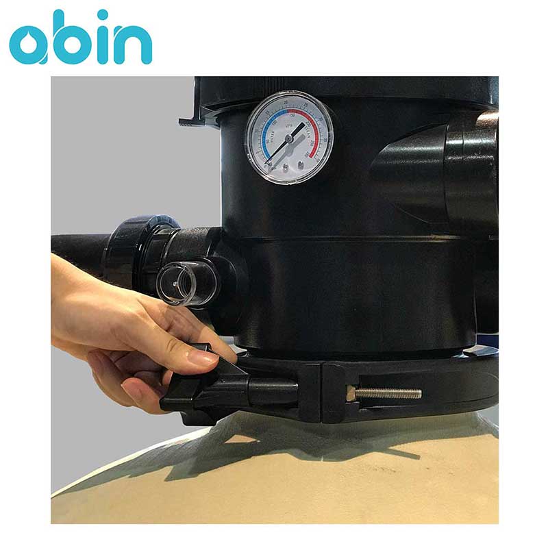 clamp یک تکه فیلتر شنی