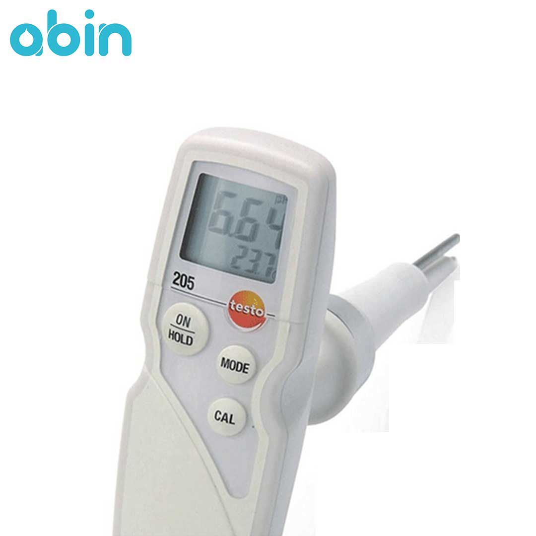 دستگاه اسید سنج گوشت تستو مدل TESTO 205 برای کنترل کیفیت