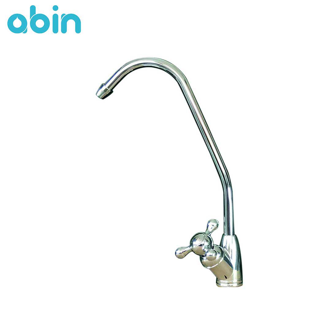 دستگاه تصفیه آب خانگی زینود (Xinode) مدل AXF505HB شیر تصفیه آب نقره ای رنگ