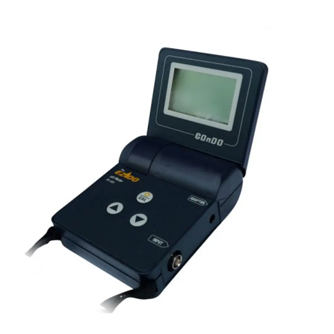 نمای ایزومتریک PH متر پرتابل ازدو (Ezdo) مدل PP-201 مشکی