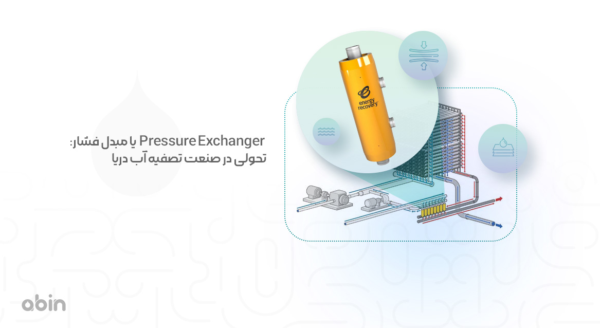 اهمیت Pressure Exchanger یا مبدل فشار درصنعت تصفیه آب دریا