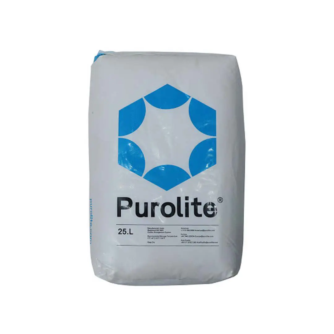 کیسه 25 لیتری رزین پرولایت (Purolite) مدل C100*10