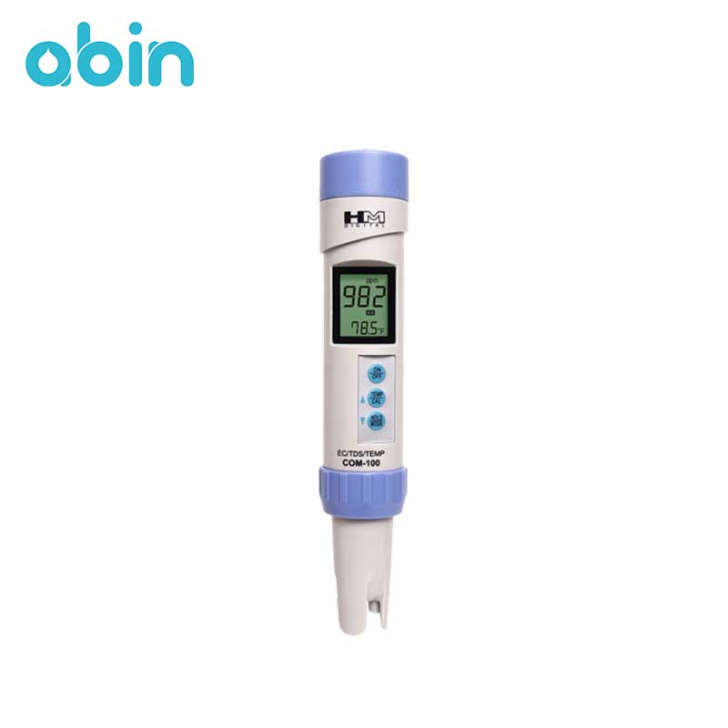  EC و TDS متر دماسنج دار ضد آب برند HM مدل COM-100