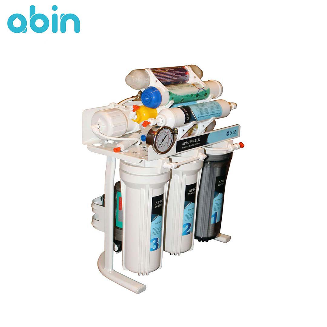 تصویر ایزومتذیک دستگاه تصفیه آب خانگی اپک واتر (Apec Water) مدل AP 900 اطلاعات بلور شده برای حفظ مشخصات فنی