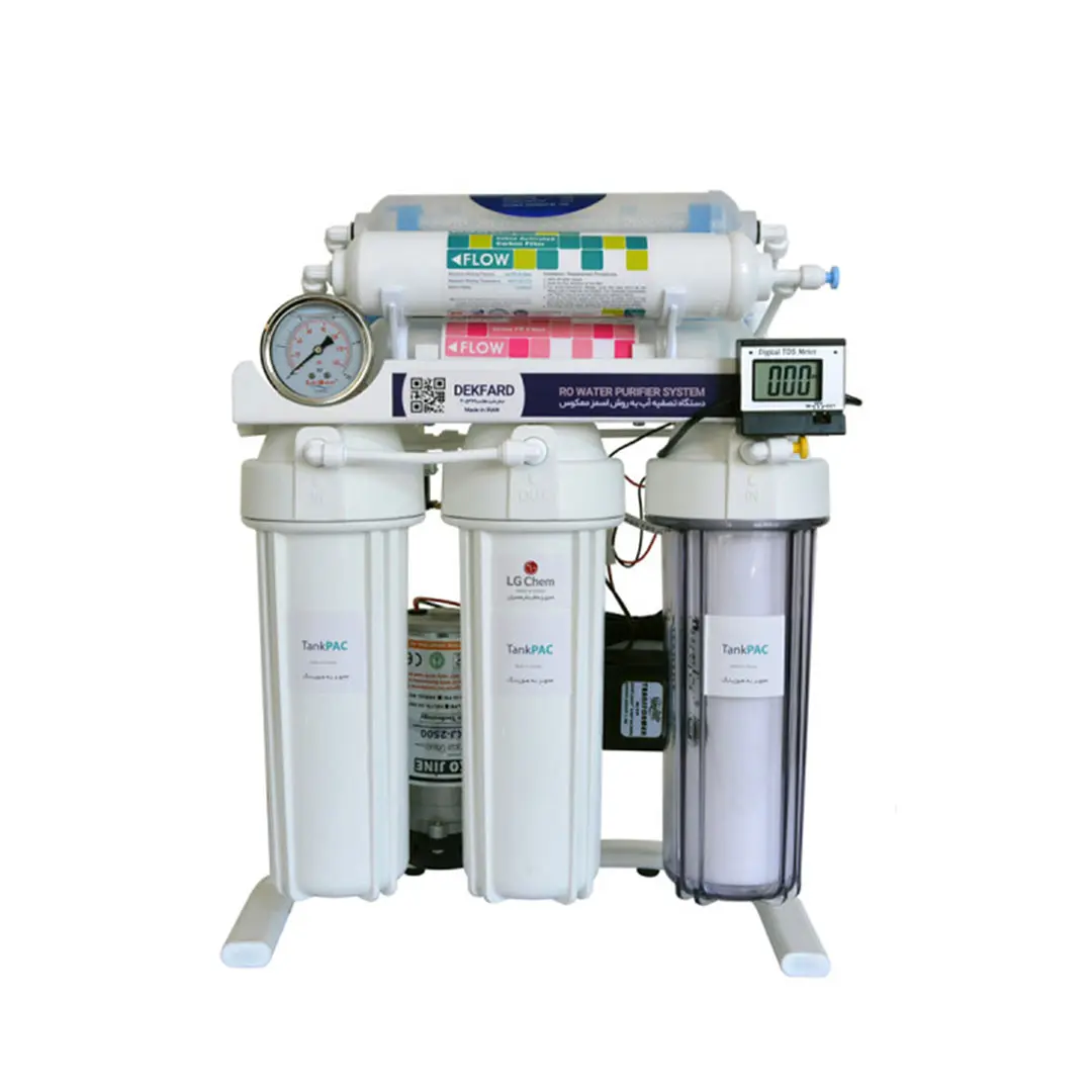 توصیر کامل دستگاه تصفیه آب خانگی دکفارد (DEKFARD) DEK-PR9