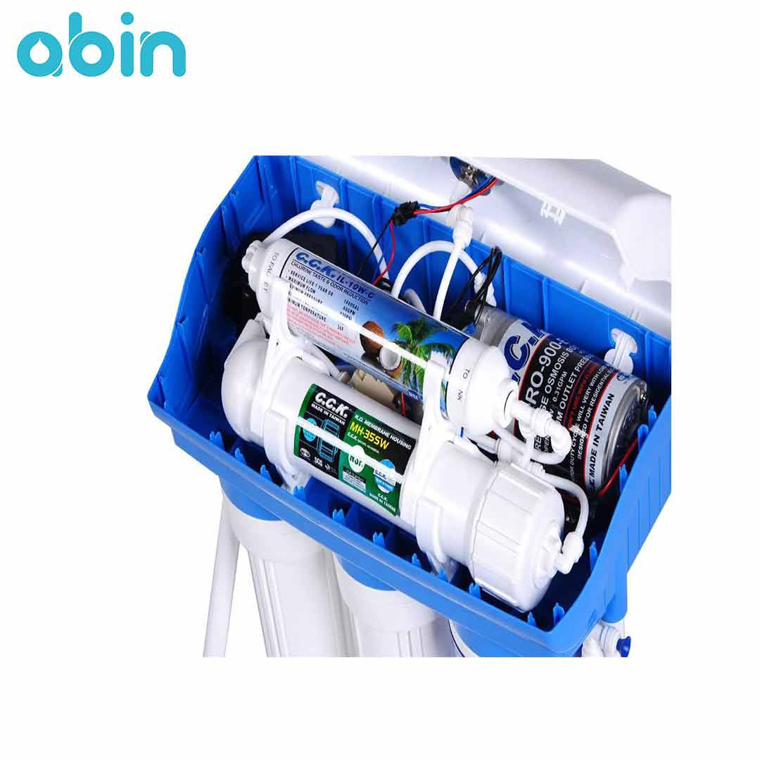 نما بالایی فیلترهای دستگاه تصفیه آب خانگی سی سی کا (C.C.K) مدل QM_86