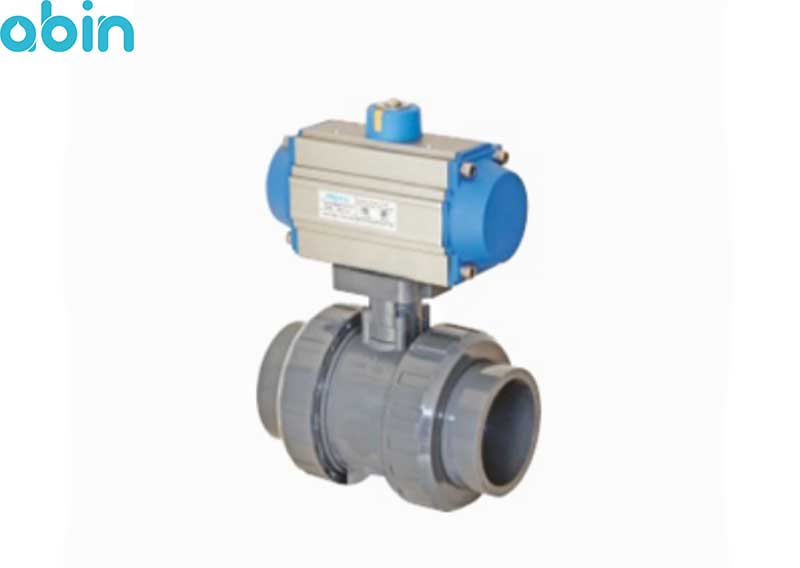 شیر پنوماتیک UPVC پیمتاش