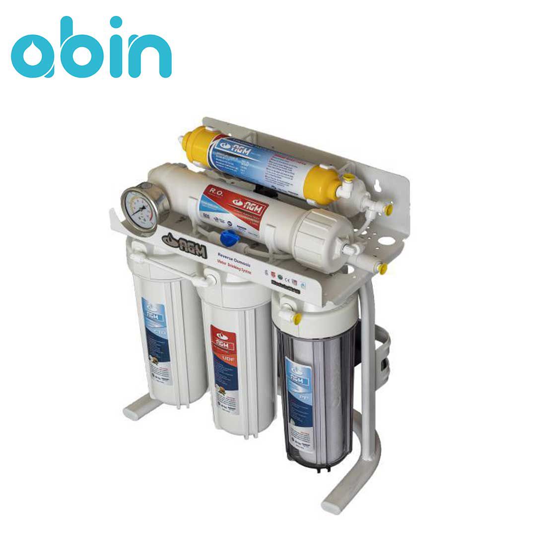 نما بالایی دستگاه تصفیه آب 6 مرحله ای AGM (قطعات تایوانی)