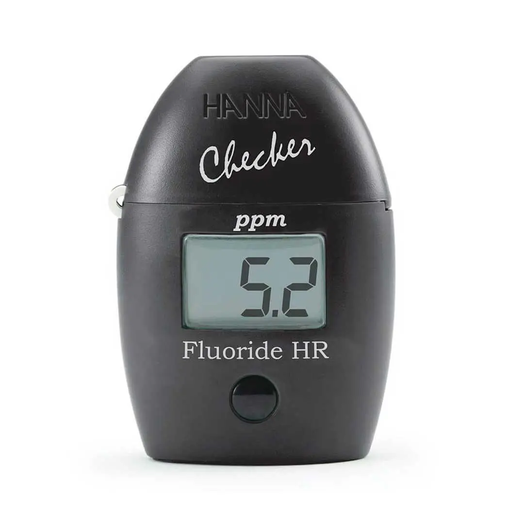 نمای ایستاده چکر فلوراید هانا (HANNA) مدل HI739 رنگ مشکی