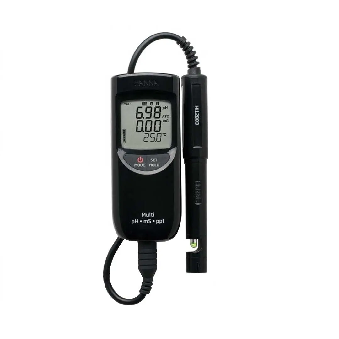 مولتی پارامتر پرتابل هانا (HANNA) مدل HI991301 با پراب