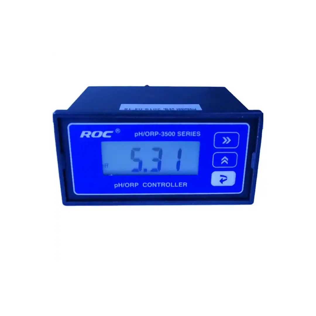 نمایشگر ترانسمیتر و کنترلر آنلاین pH و ORP برند CREATE مدل 3520 با پراب