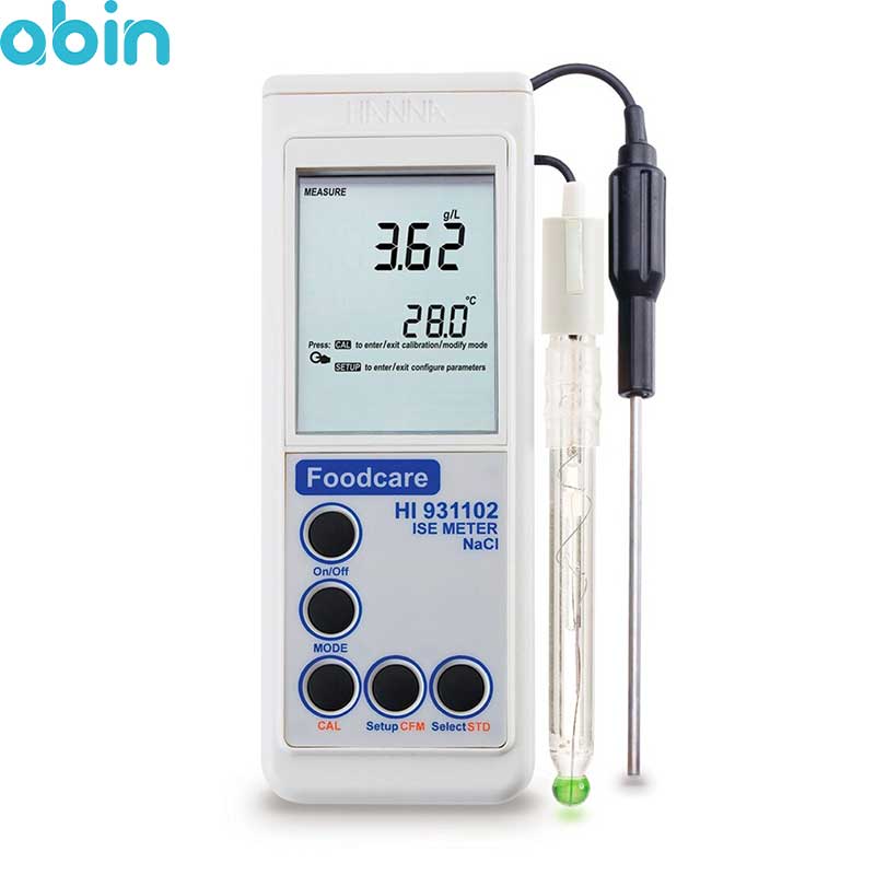 شوری سنج پرتابل هانا (HANNA) مدل HI931102