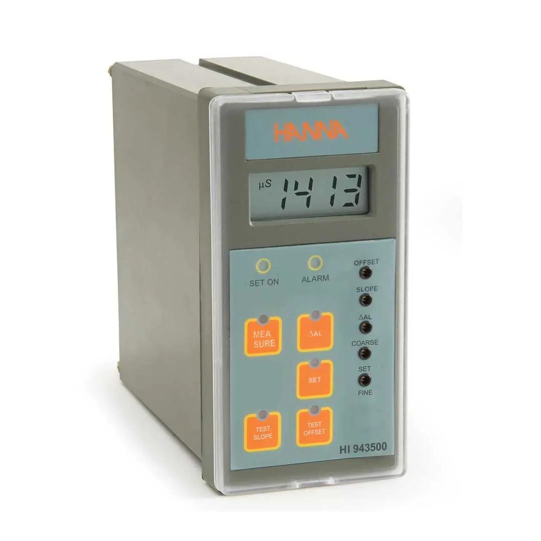 نمای سه بعدی کنترلر هدایت الکتریکی آنلاین هانا (HANNA) مدل HI943500 لیبل برند