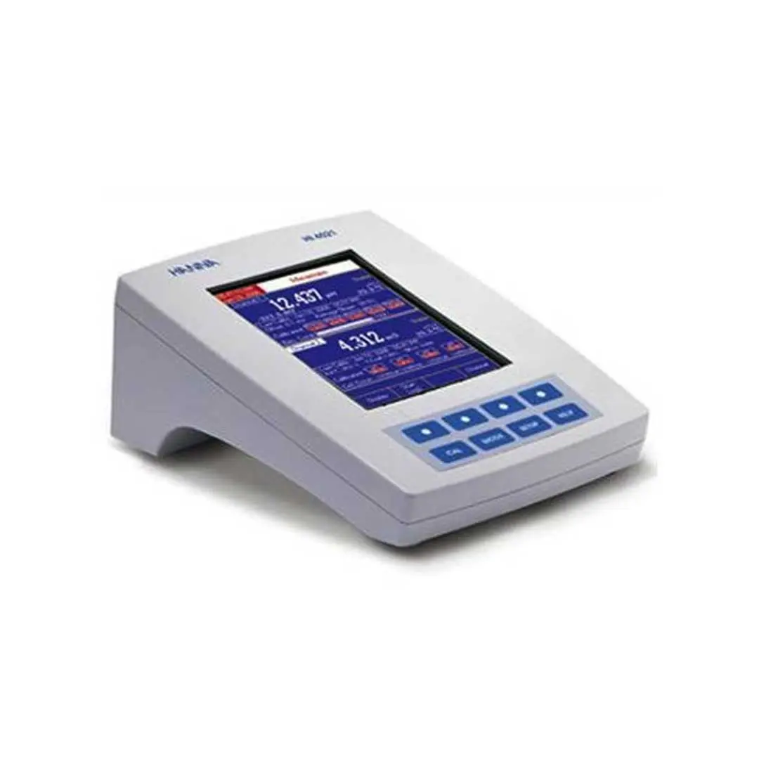 تصویر سه بعدی PH و mV متر رومیزی هانا (HANNA) مدل HI4221 نمایشگر بزرگ