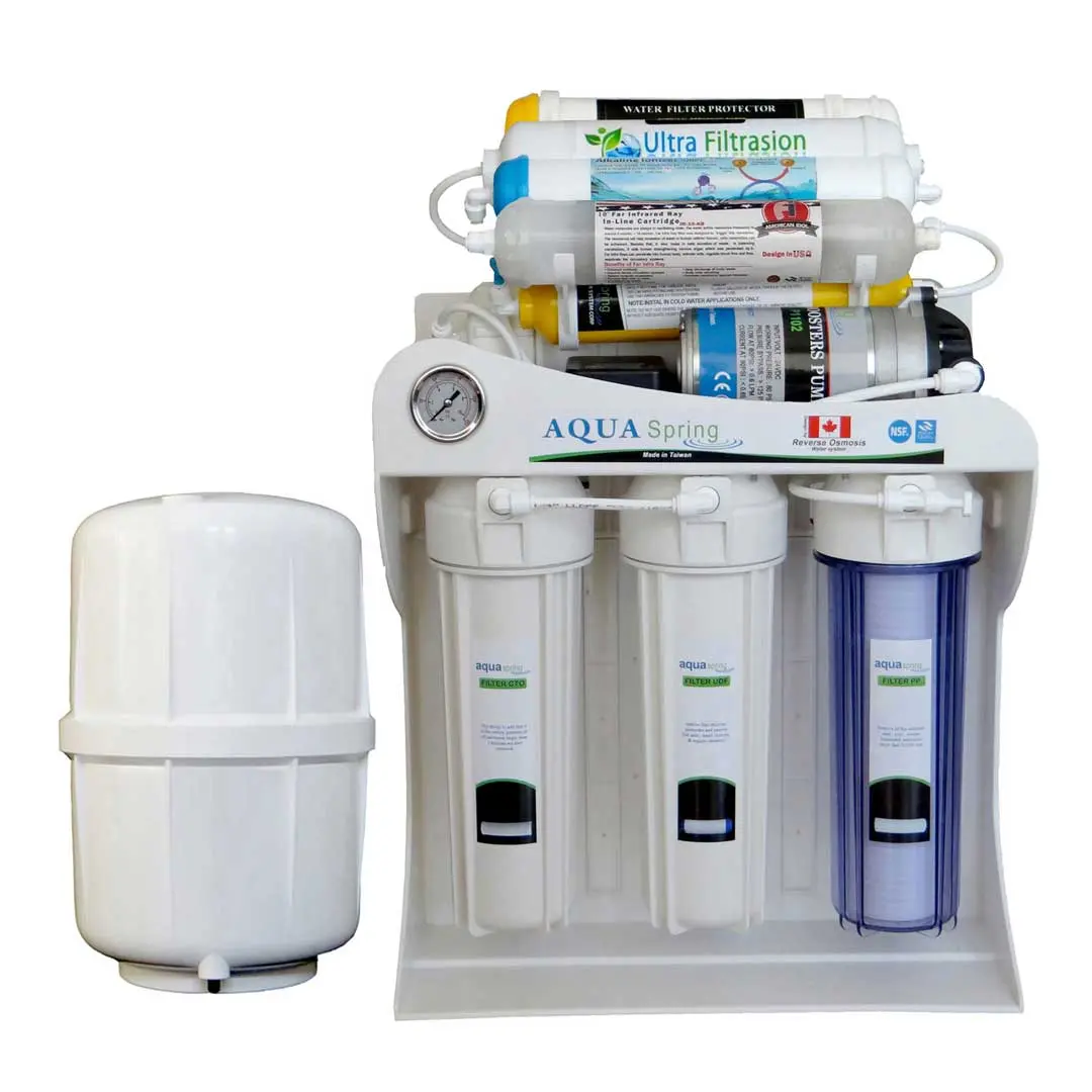 دستگاه تصفیه آب خانگی آکوآ اسپرینگ (Aqua Spring) مدل UF - SF4800 با مخزن