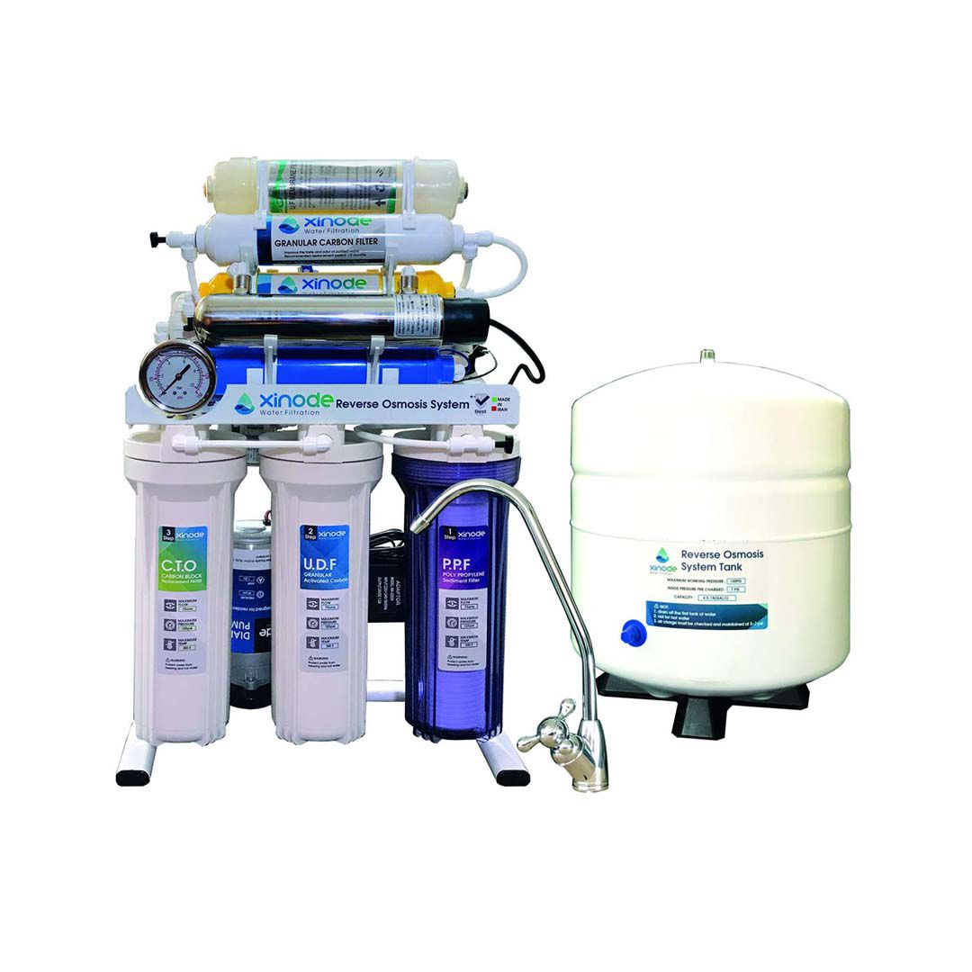پک کامل دستگاه تصفیه آب خانگی زینود (Xinode) مدل AXC-1005HB