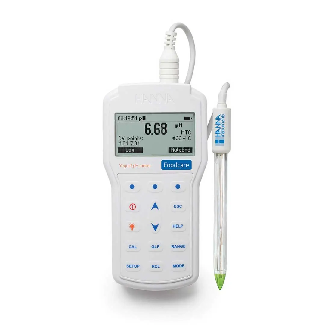PH متر پرتابل ماست هانا (HANNA) مدل HI98164