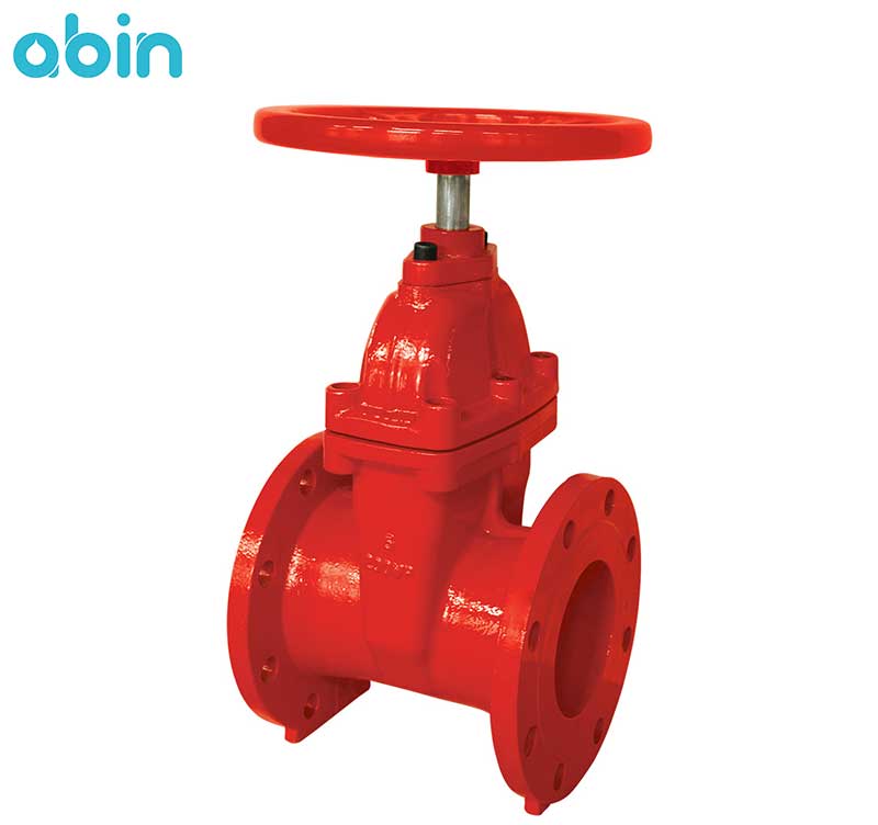 شیر فلکه کشویی زبانه فلزی داکتیل وگ امید گلستان سایز 12 اینچ