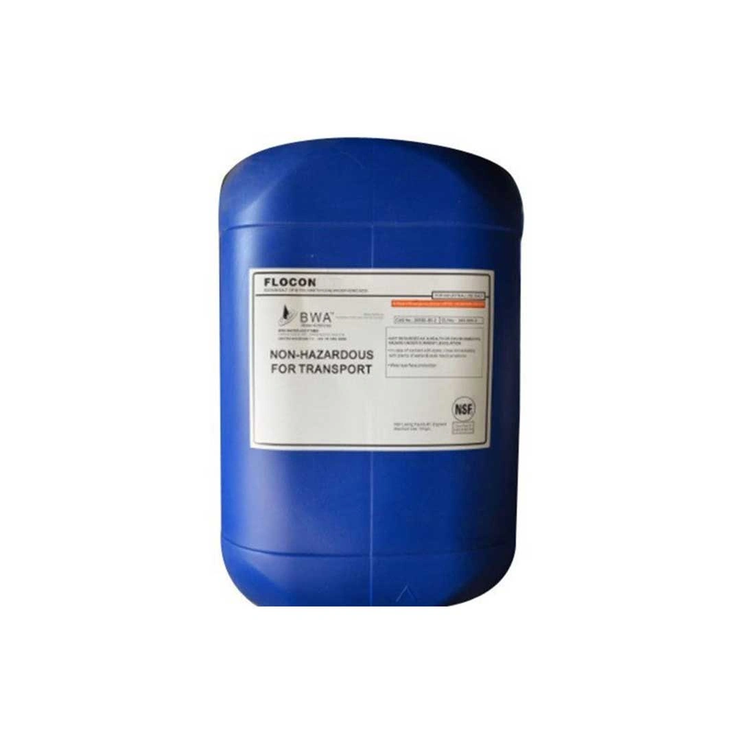 تصویر نمای پشتی آنتی اسکالانت فلوکن 230 (FLOCON) بلور شده برای حفظ اطلاعات فنی