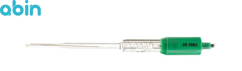 الکترود ph با میکرولامپ و کانکتور BNC هانا مدل HI1083B