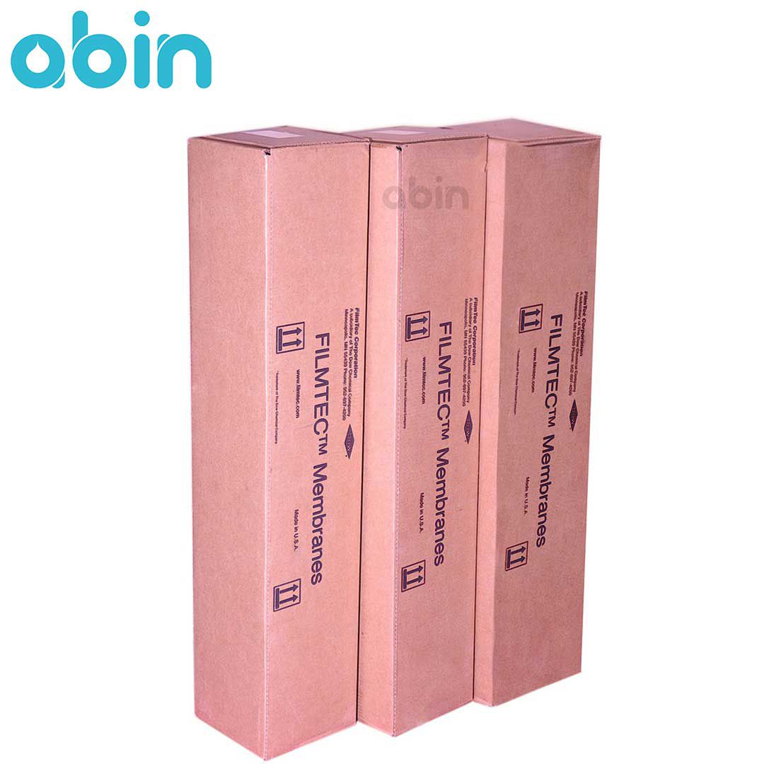بسته بندی فیلتر ممبران 8 اینچ فیلمتک (FILMTEC) مدل BW30-400