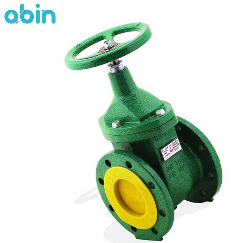 شیر فلکه کشویی زبانه فلزی وگ امید گلستان سایز 12 اینچ