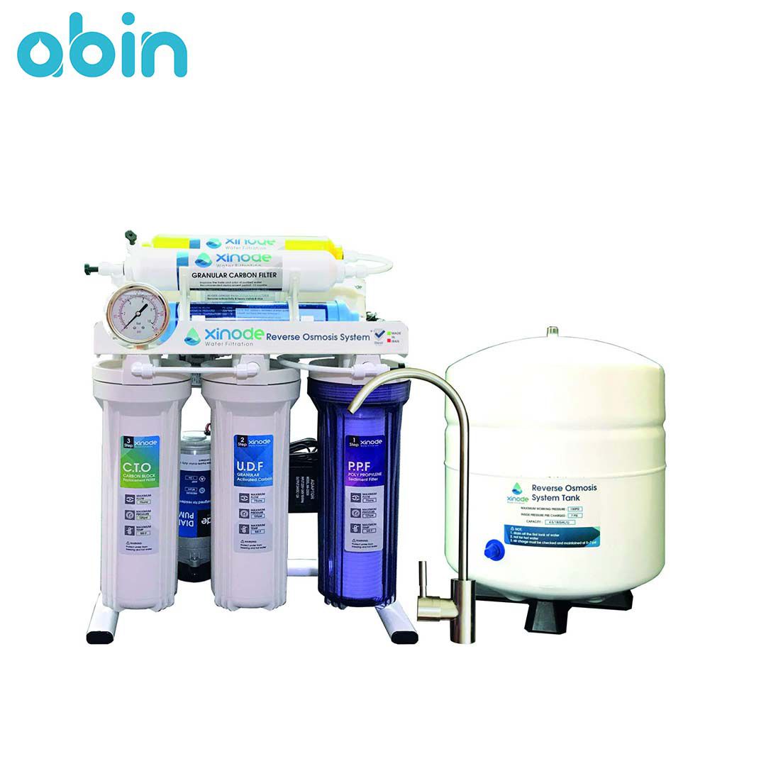 پکیج کامل دستگاه تصفیه آب خانگی زینود مدل AXC–405 HB