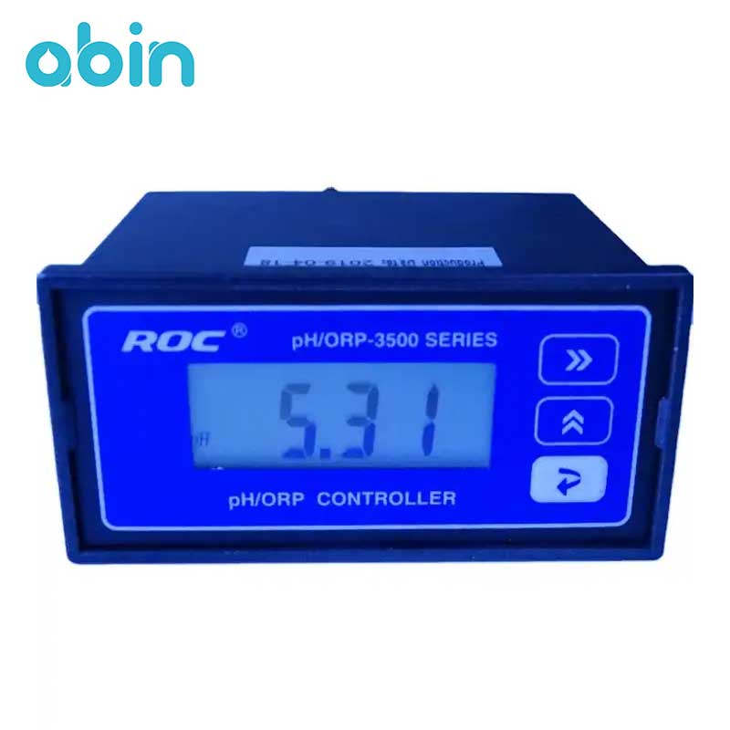 ترانسمیتر و کنترلر آنلاین pH و ORP برند CREATE مدل 3520 با پراب