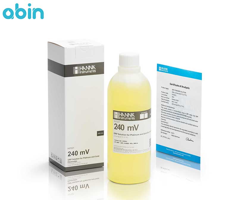 محلول تست کالیبراسیون ORP هانا (HANNA) مدل HI7021L 