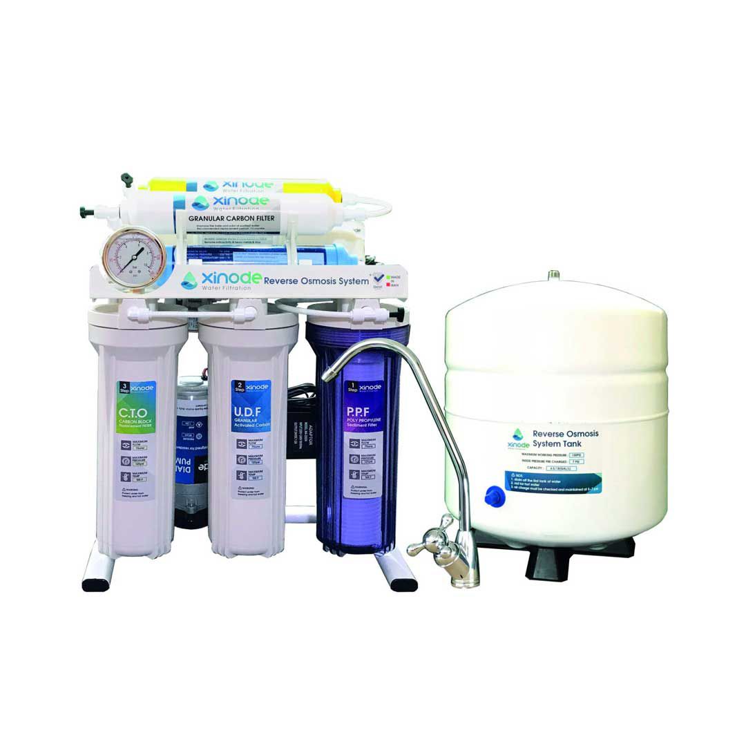 دستگاه تصفیه آب خانگی زینود (Xinode) مدل AXF-405HB تصویر پکیج کامل
