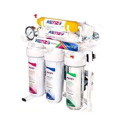 نمای جانبی دستگاه تصفیه آب خانگی 6 مرحله ای کنزو (kenzo) مدل Basic