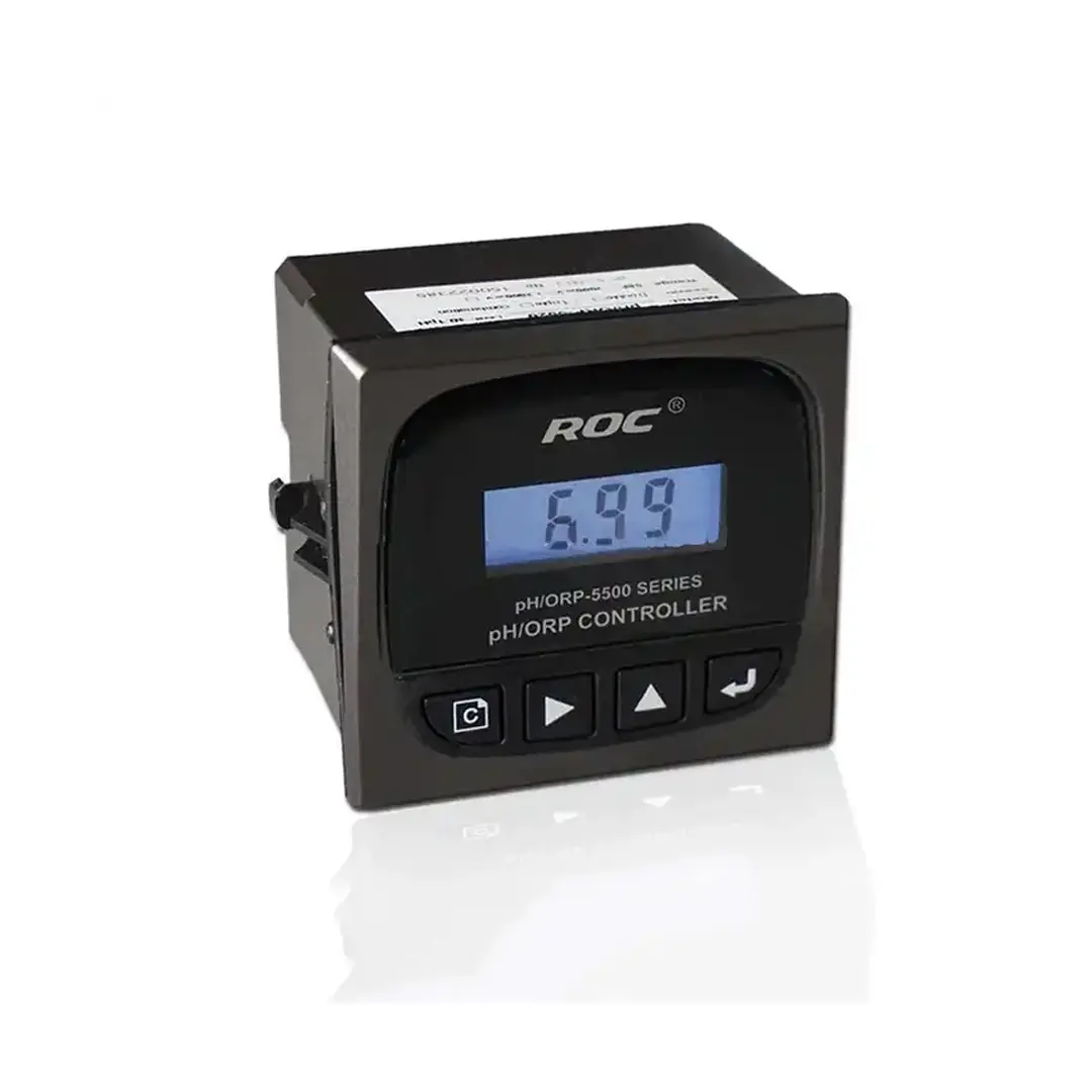 نمایشگر و دکمه ترانسمیتر و کنترلر آنلاین ORP تابلویی برند CREATE مدل ORP 5520