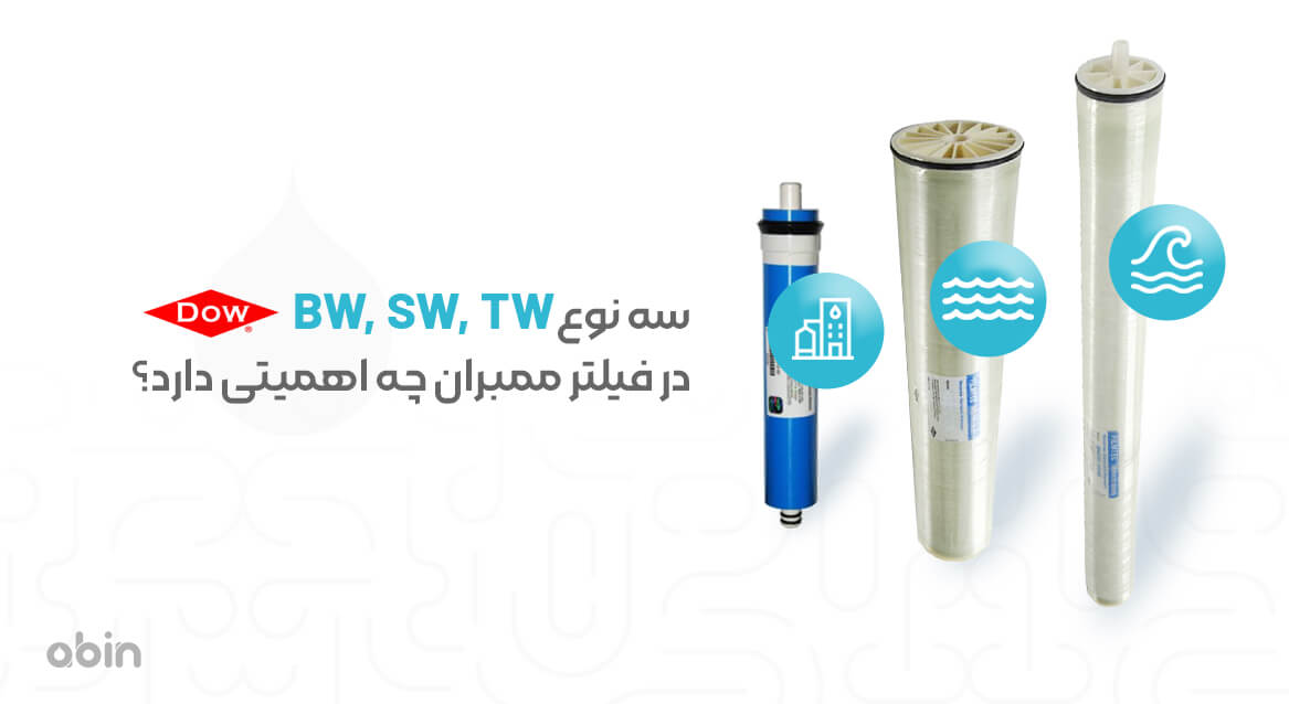 "فیلتر ممبران BW ،SW و TW"
