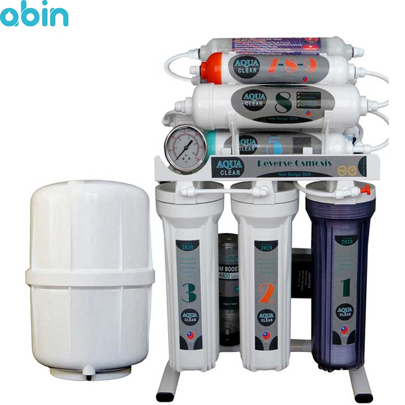 دستگاه تصفیه آب خانگی آکوا کلیر مدل ALN10 به همراه فیلتر 4 عددی