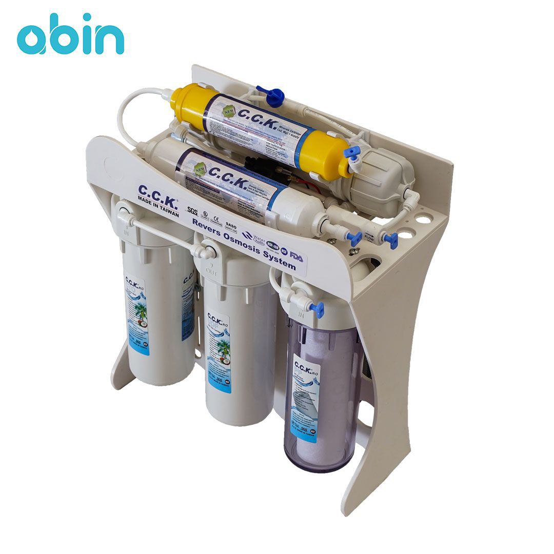 نما بالایی دستگاه تصفیه آب خانگی سی سی کا مدل پی وی سی ( CCK PVC)