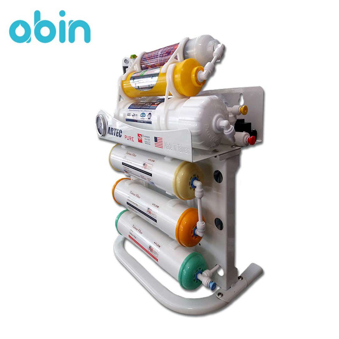 وجه جانبی دستگاه تصفیه آب آرتک پیور مدل RO-1732