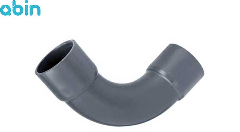 زانو خم 90 درجه کوتاه UPVC پیمتاش