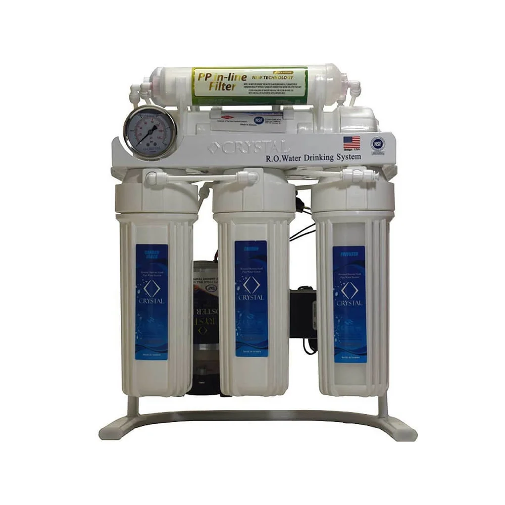 تصویر کامل دستگاه کریستال Crystal هفت مرحله ای همراه مخزن