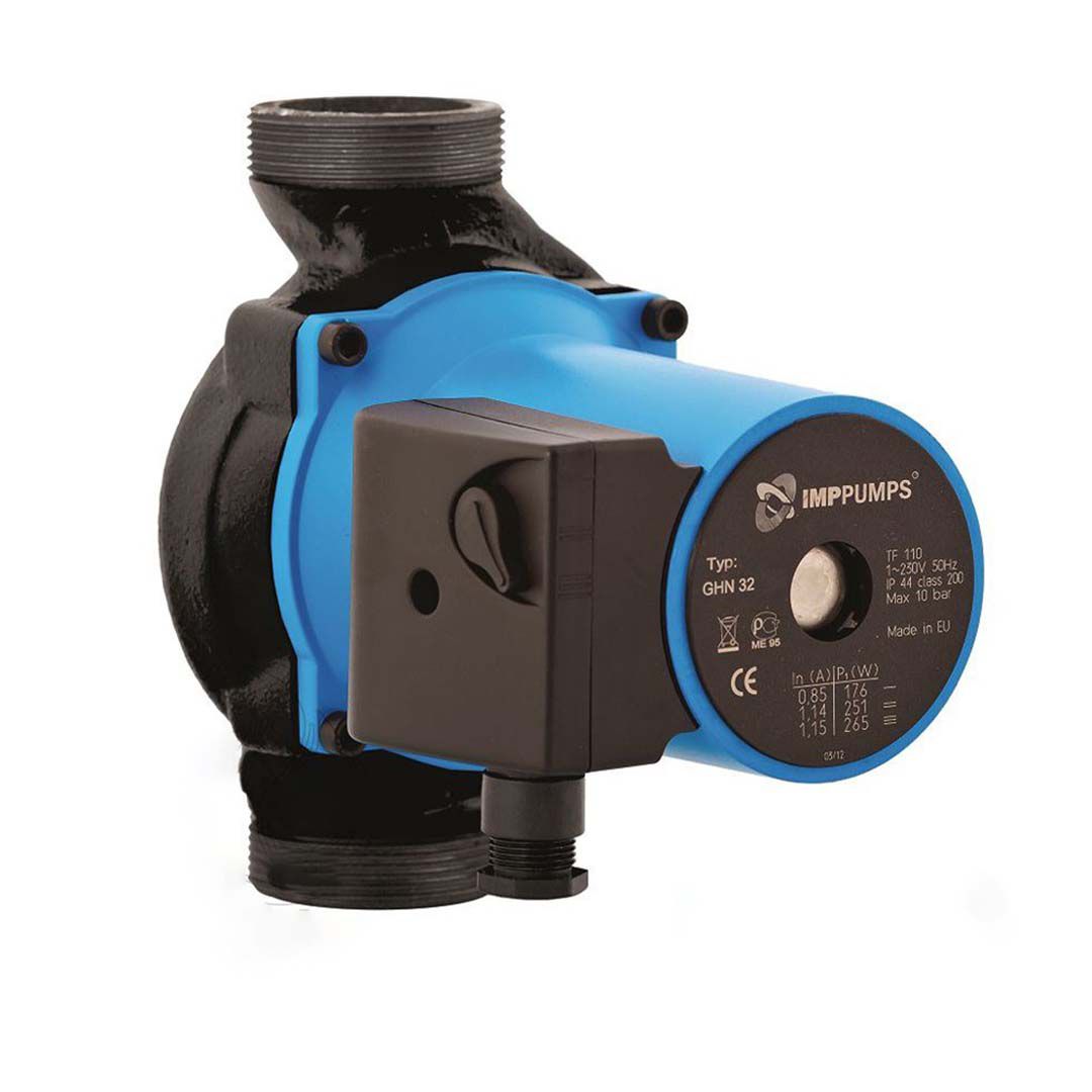 پمپ سیرکولاتور خطی IMPPUMPS مدل GHN 32/70-180 تصویر گرافیکی