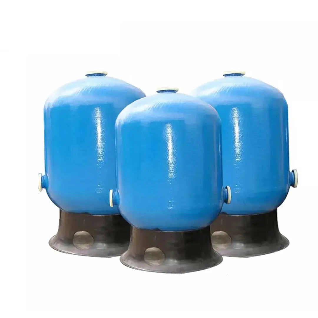 زاویه روبروی فیلتر FRP هیدروتک HIDROTEK مدل TK 4272 با بدنه آبی